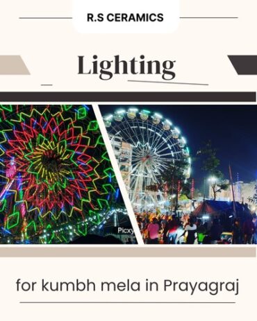 Lighting for kumbh mela in prayagraj