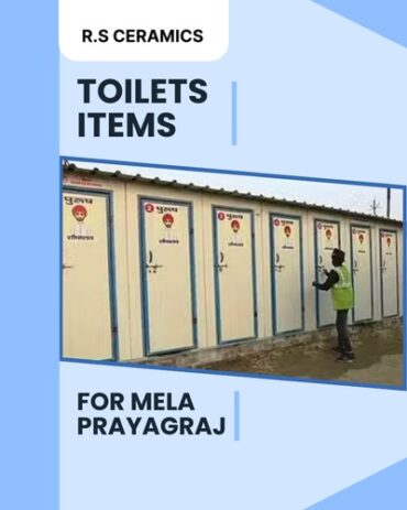 Toilets items for mela prayagraj