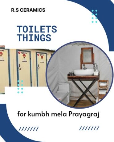 Toilets things for kumbh mela Prayagraj